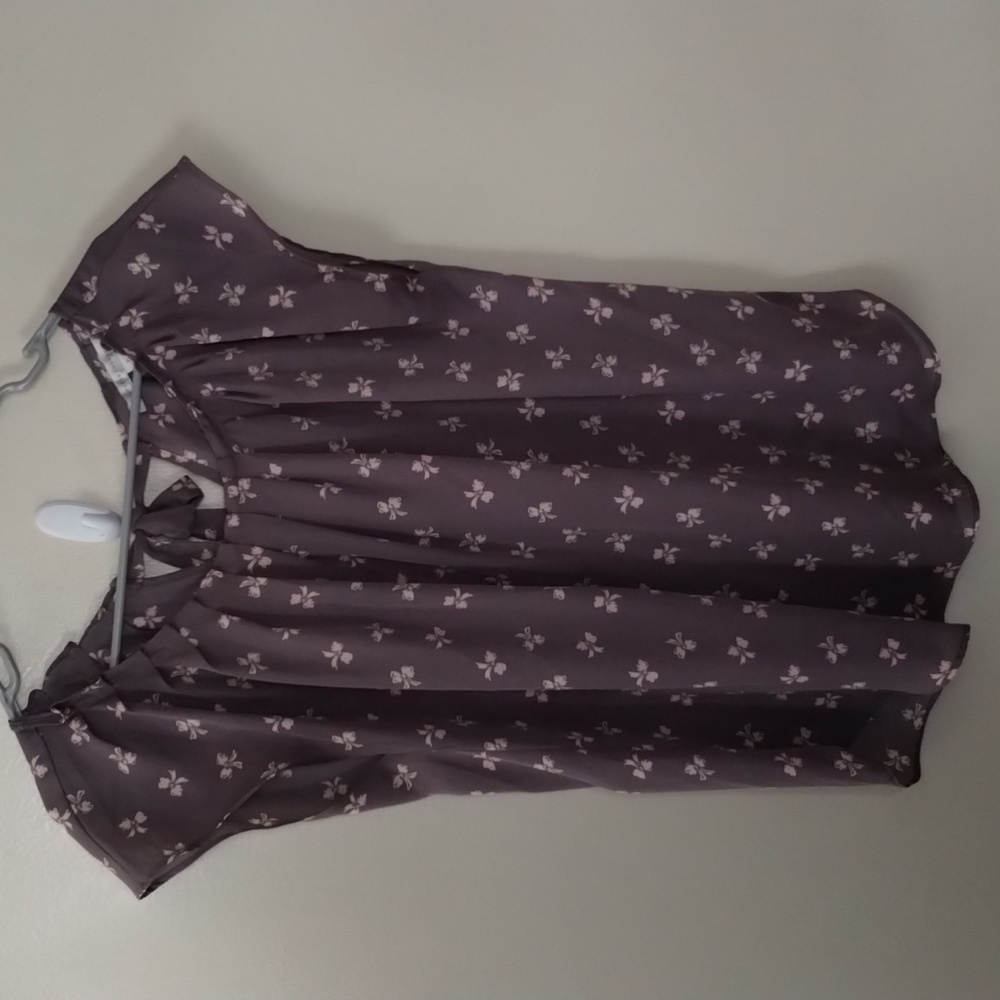 LC LAUREN CONRAD WOMEN CAP SLEEVE TOP